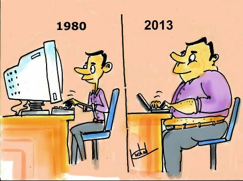 1980 and 2013 computer users 
