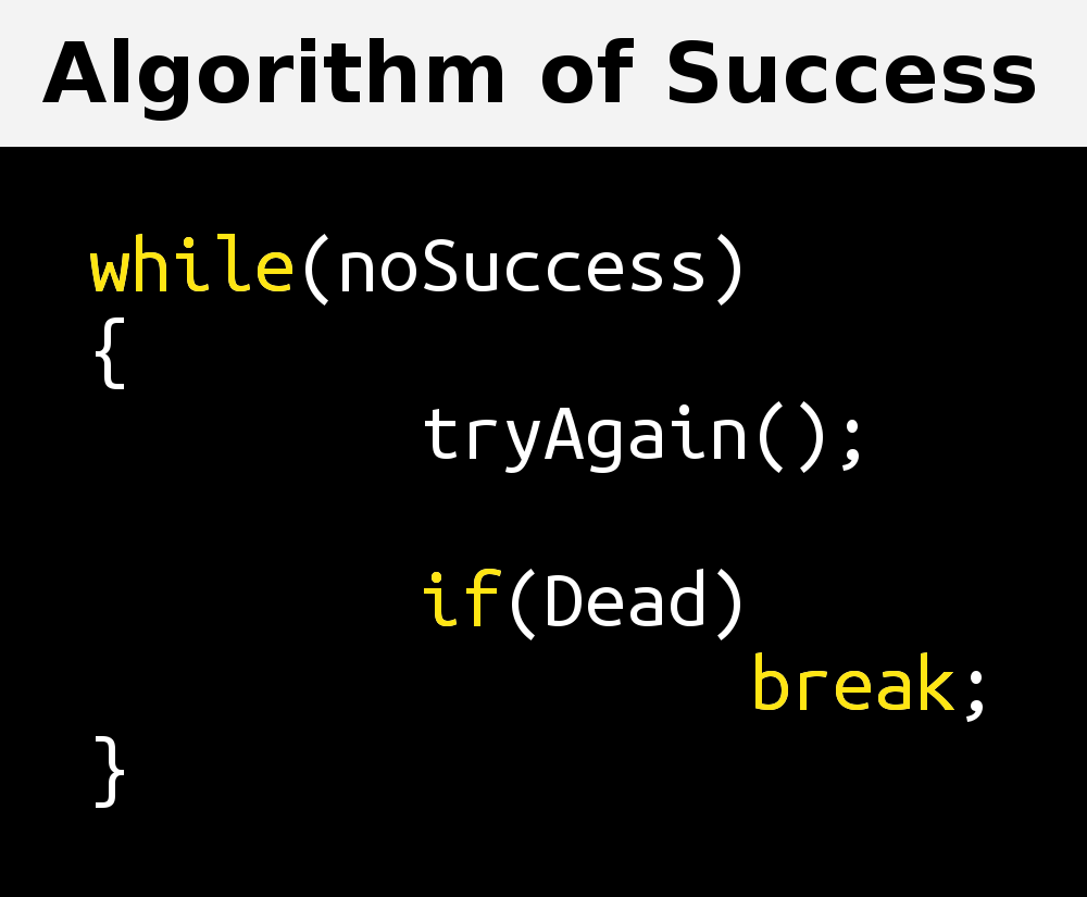 Algorithm of success