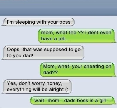 But Mom Dads Boss Is A Girl.