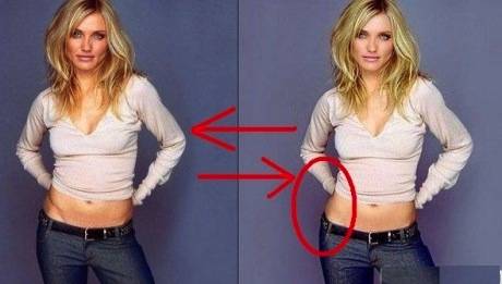 Cameron Diaz Photoshopped Before And After