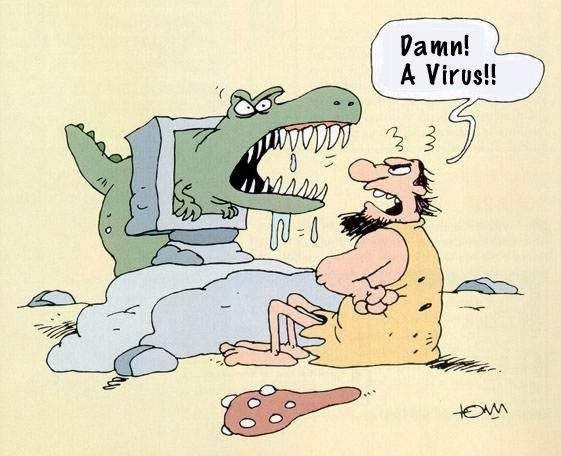 Damn a virus