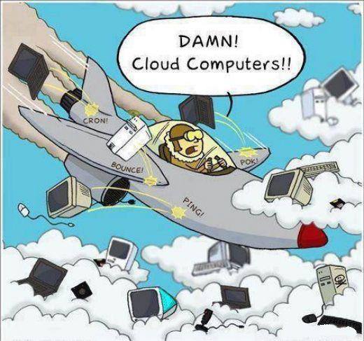 Damn cloud computer!