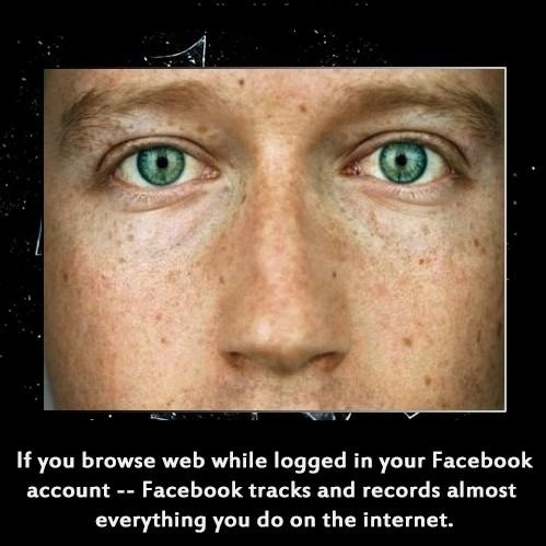 Did You Know That If You Browse The Web While Logged In Your Facebook Account….
