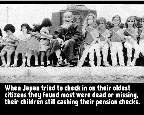 Did you know that when Japan tried to check in on their oldest citizens they foundâ€¦