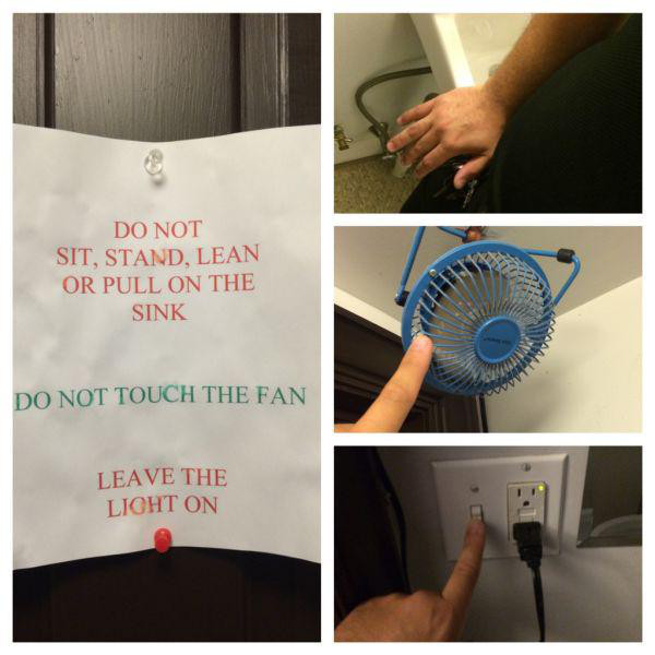DO Not Touch The Fan