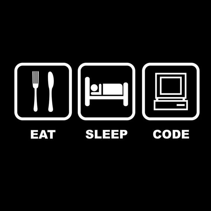 Eat sleep code