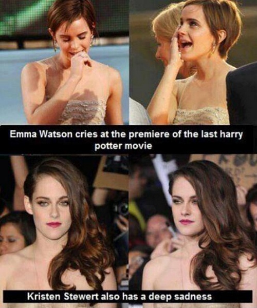 emma watson cry in the entry