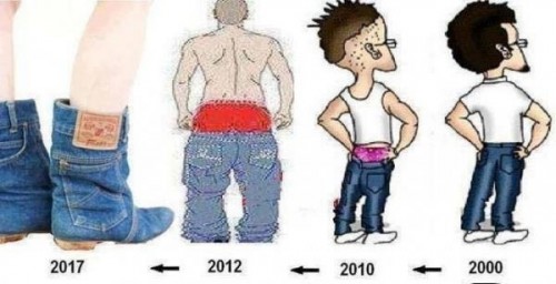  Evolution of pants