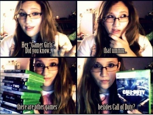 Hey Gamer girls Did you know
