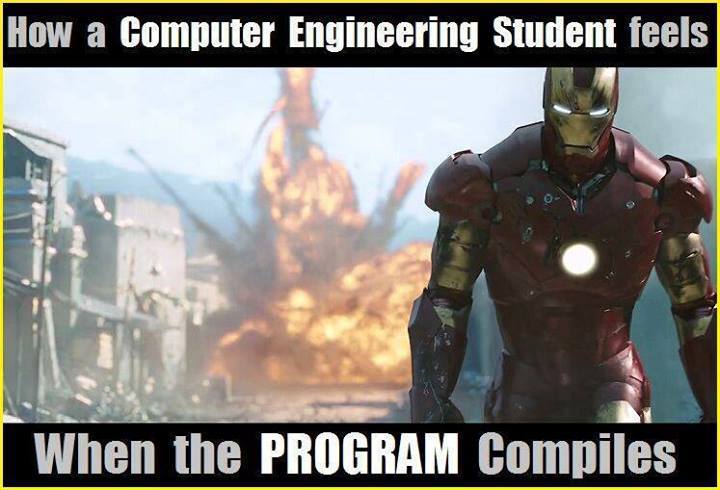 How a computer engineering student feels