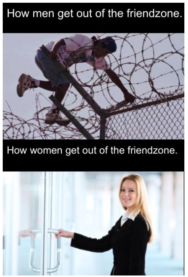 How women get out of the friendzone