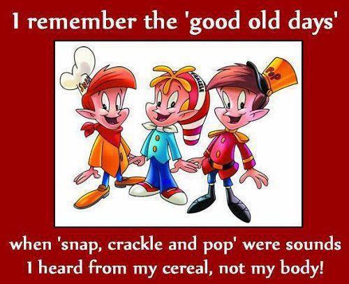 i remember the goood days