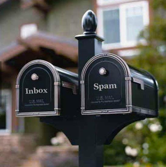 inbox and spam