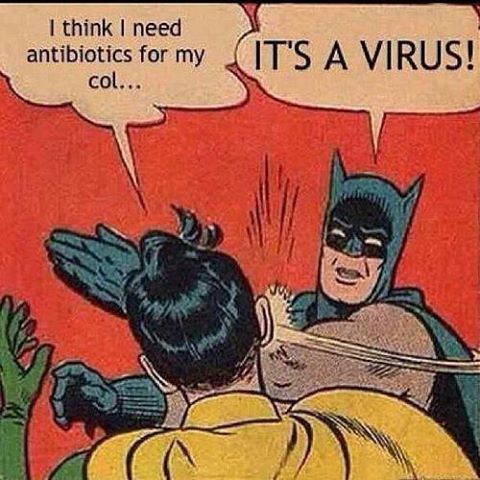 it's a virus