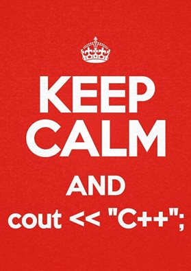 keep calm and count C++