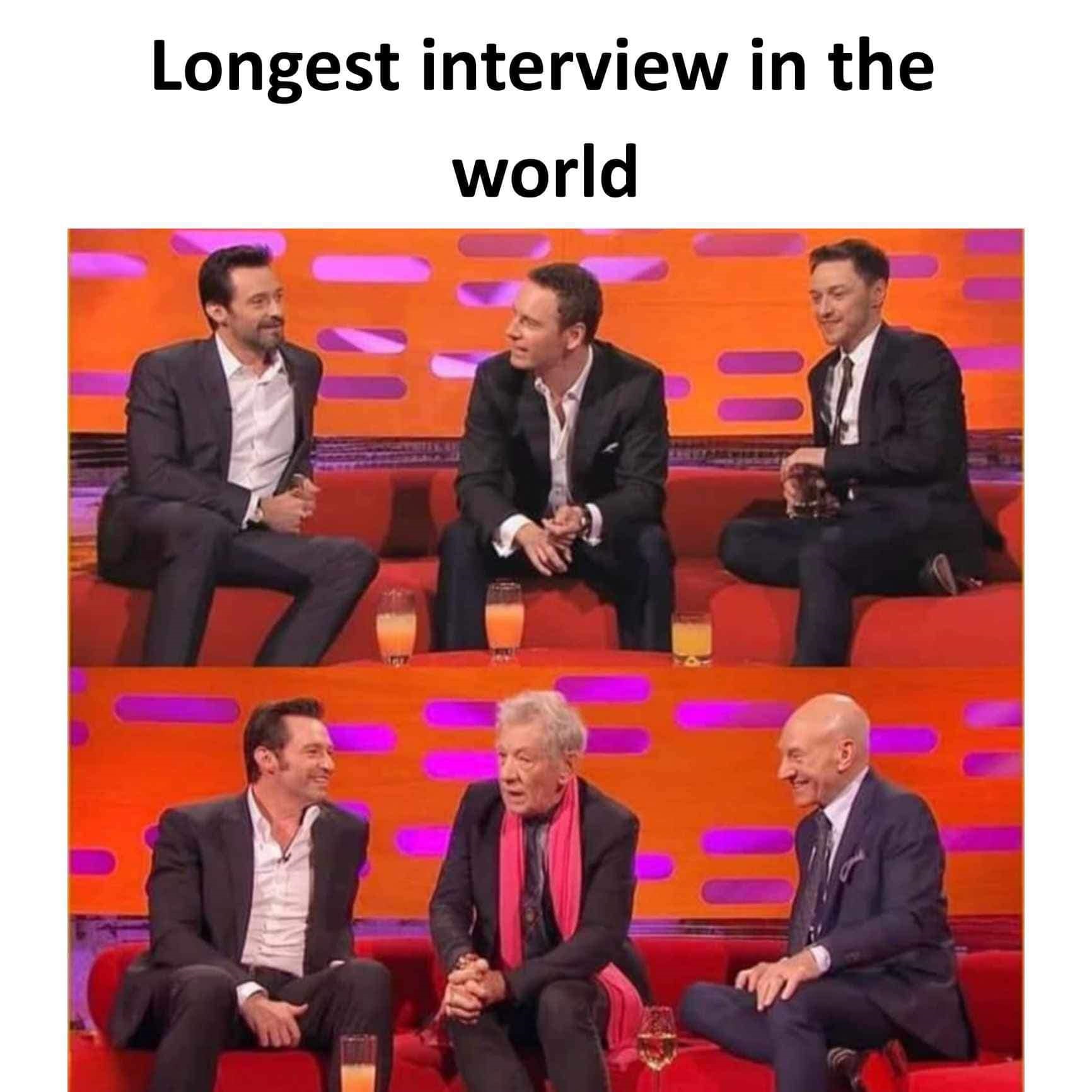 Longest interview in the world