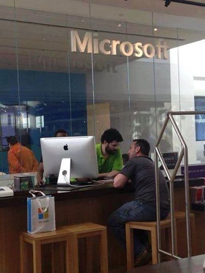 Microsoft and apple