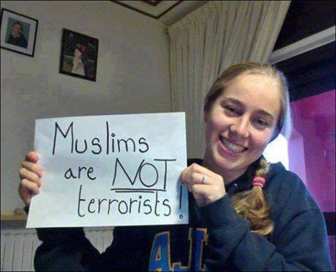 Muslims are not terrorists