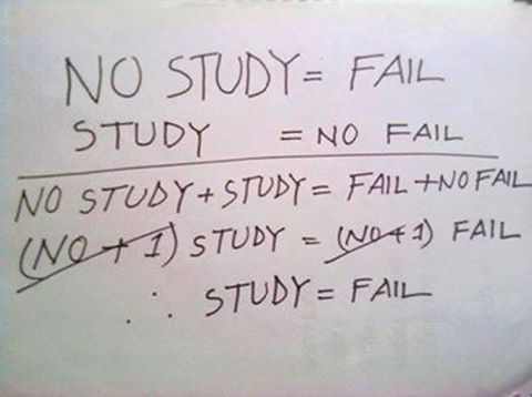 No study fail