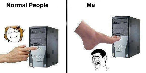 Normal people and me
