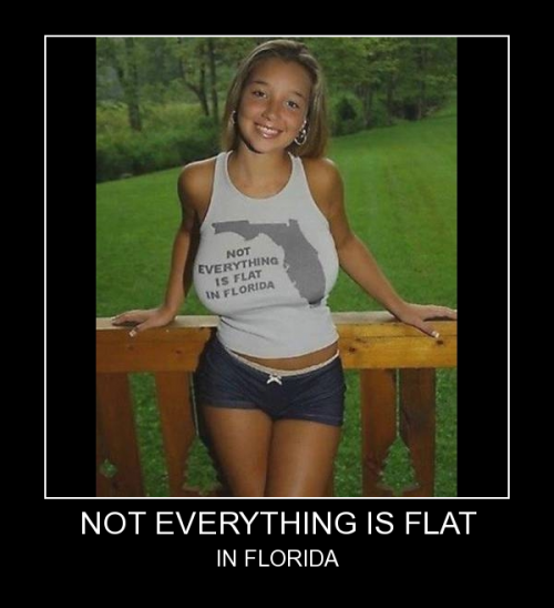 NOT EVERYTHING IS FLAT 