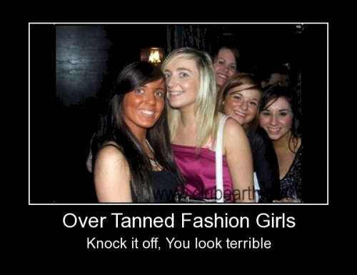 Over Tanned Fashion
