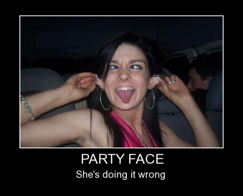 PARTY FACE