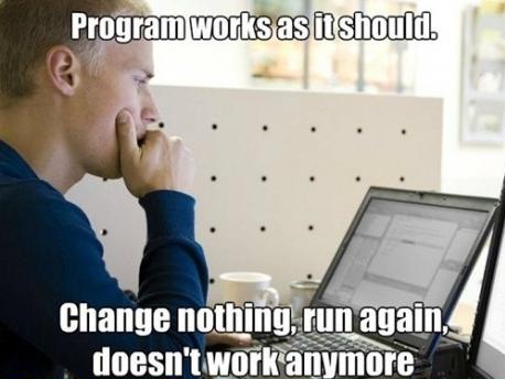 program works as it should