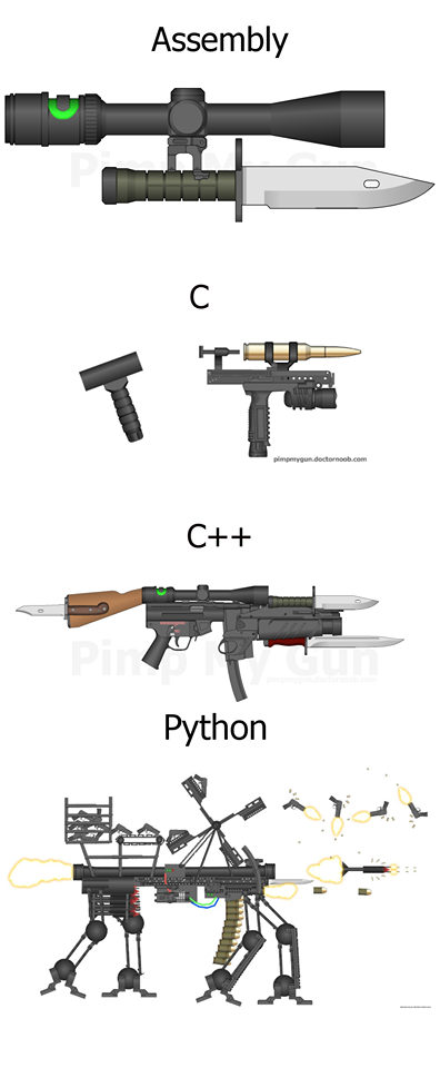Programming languages weapon