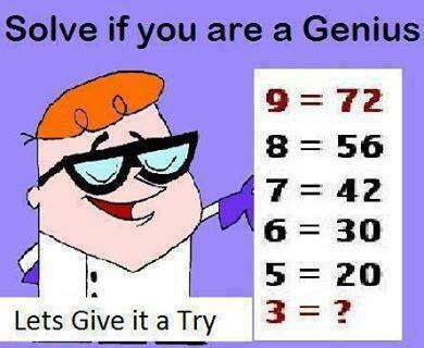 solve if you are a genius