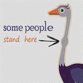 some people stand here