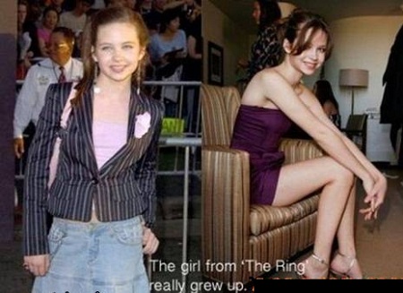 The girl from the ring really grew up