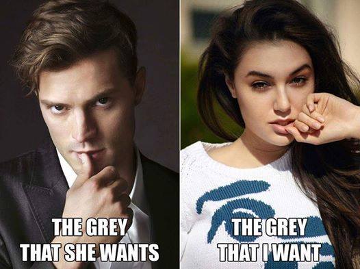the grey that she wants