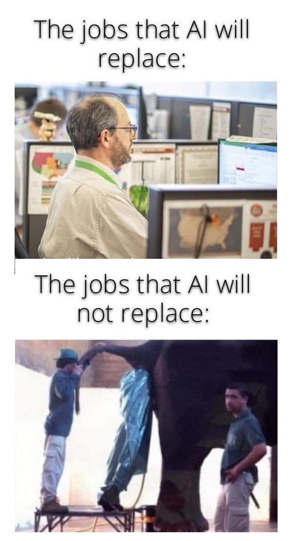 The jobs that AI will replace & The jobs that AI will not replace