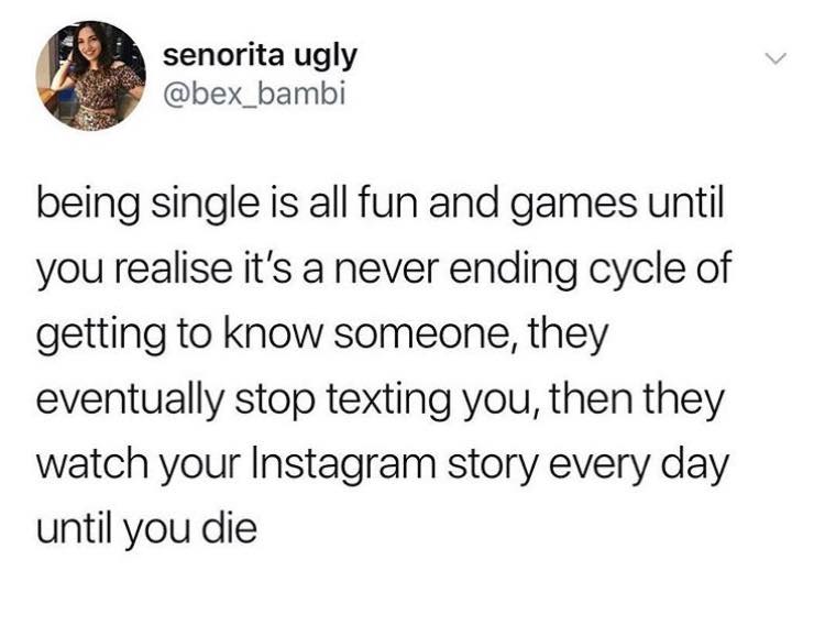 They will never miss a single IG story.