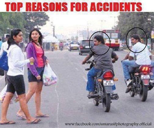 top reason for accident