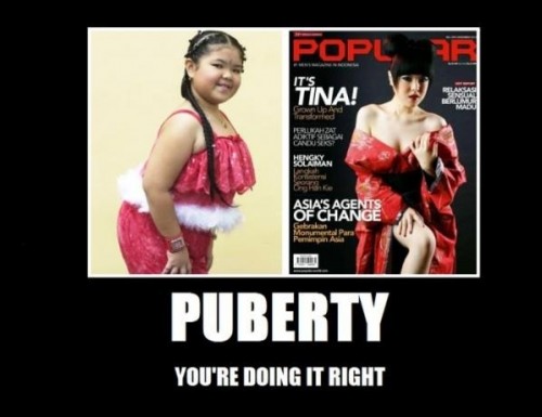 Well Done Puberty!
