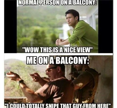 When A Programmer Balcony