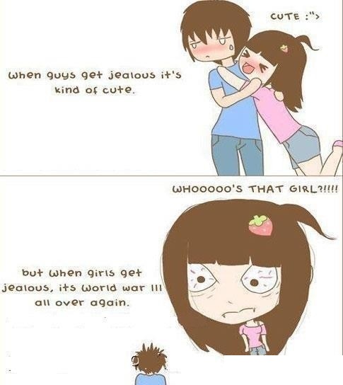 When Girls Get Jealous!
