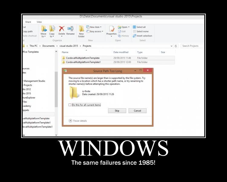Windows fails once again!